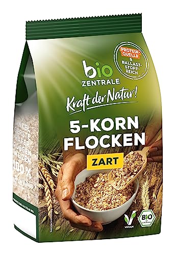 Biozentrale Bio 5-Korn Flocken, 400 g von bioZentrale