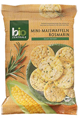 MINI-MAISWAFFELN ROSMARIN 1X50G von bioZentrale