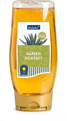 Agavendicksaft im Spender von bioladen