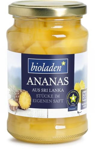 Ananasstücke im eigenen Saft von bioladen