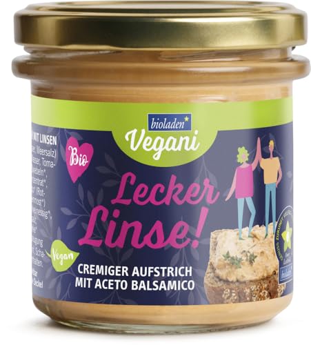 Brotaufstrich Lecker Linse VEGANI 2 x 135 gr von bioladen