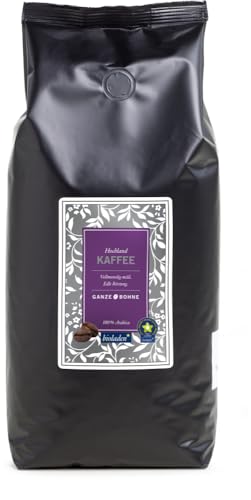 Hochlandkaffee ganze Bohne 2 x 1 kg von bioladen