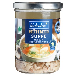 Hühnersuppe mit Fleischeinlage von bioladen*