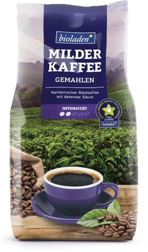 Kaffee mild, gemahlen 1 x 500 gr von bioladen