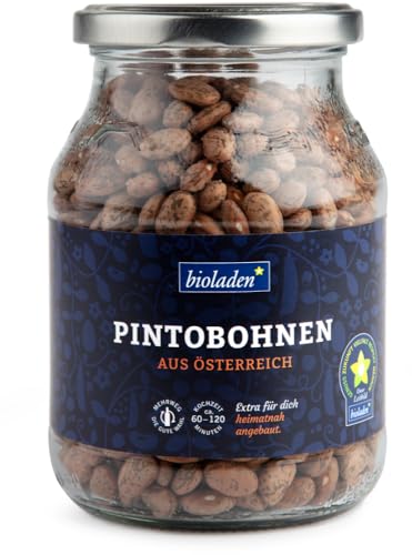 Pintobohnen, im Pfandglas von bioladen