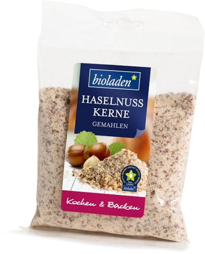 Haselnusskerne, gemahlen von bioladen