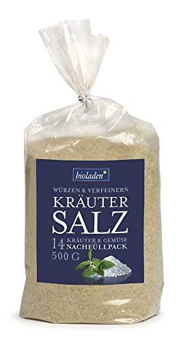 bioladen Kräutersalz im Nachfüllbeutel (2 x 500 gr) von bioladen