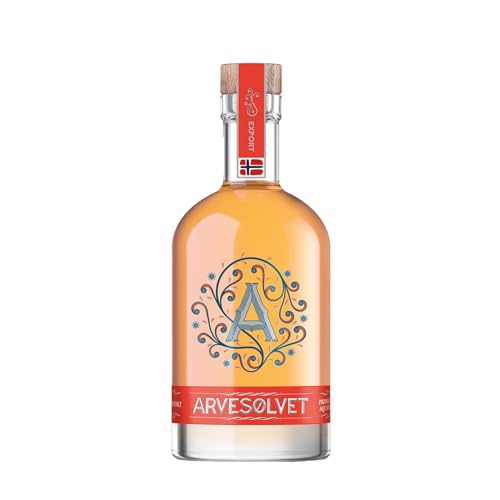 Arvesølvet Aquavit 1000ml I Auf Basis einer Kartoffelspirituose aus Norwegen mit leichtem Aroma von Anis, Orangenmarmelade & Lakritz I 40% vol. von bjornaa finest food