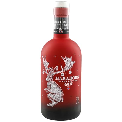 Harahorn X-Mas Edition 500ml I Limitierte Gin - Klassische Gin-Gewürze kombiniert mit weihnachtlichen Gewürzen I In Sherryfässern gelagert I 42% vol. von bjornaa finest food