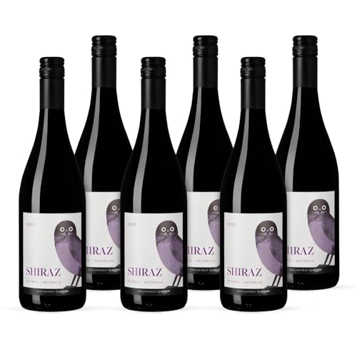 by Amazon Australischer Shiraz, Rotwein, 75cl, 6er-Pack von by Amazon