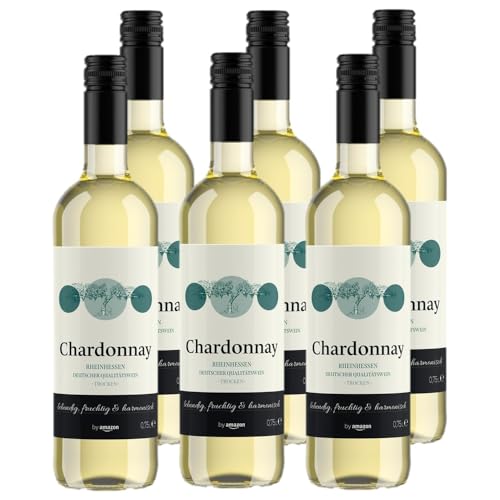 by Amazon Chardonnay Qualitätswein Rheinhessen, 0,75L (Packung mit 6) von by Amazon