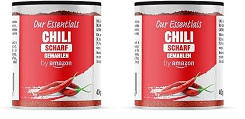 by Amazon Chili gemahlen, 40g (Packung mit 2) von by Amazon