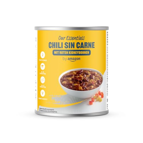 by Amazon Chili sin carne mit roten Kidneybohnen, vegetarisch, 800g von by Amazon