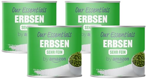 by Amazon Erbsen, 400 g (Packung mit 4) von by Amazon