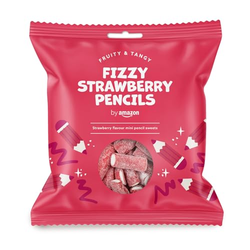 by Amazon Fizzy Strawberry Pencils, 200g von by Amazon