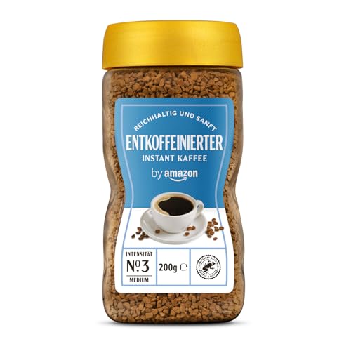 by Amazon Gold Instant Kaffee Entkoffeiniert, 200g - Rainforest Alliance Certified von by Amazon