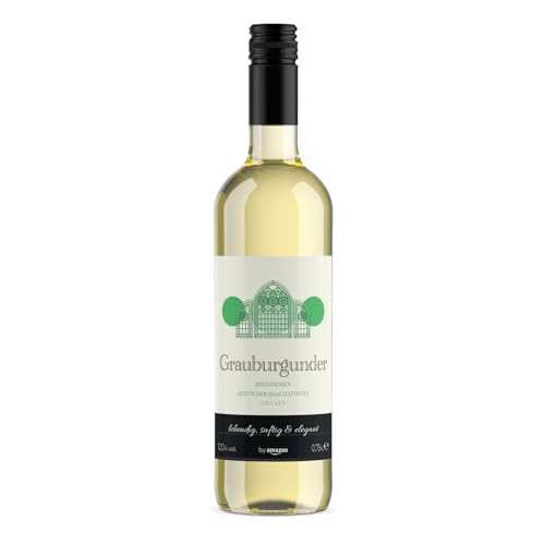 by Amazon Grauburgunder Qualitätswein Rheinhessen, Weißwein, 75 cl, 1er-Pack von by Amazon