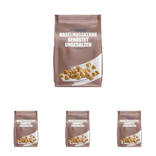 by Amazon Haselnusskerne, geröstet, ungesalzen, 200g (Packung mit 4) von by Amazon