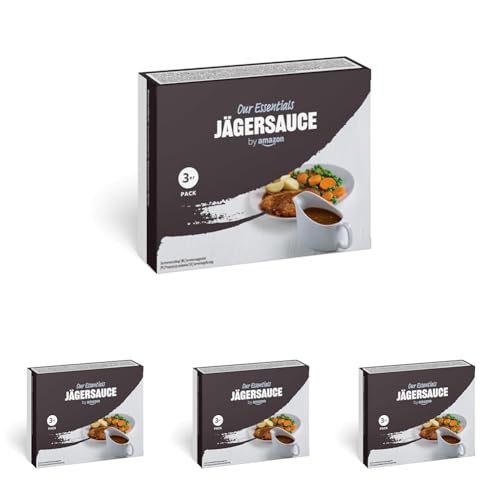 by Amazon Jägersauce 3er-Pack, ergibt 3x250ml Sauce (Packung mit 4) von by Amazon