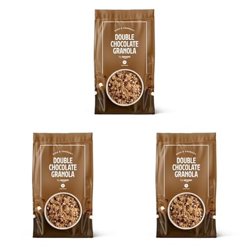 by Amazon Knusper Müsli Schokolade, 500g (Packung mit 3) von by Amazon