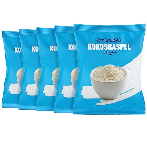 by Amazon Kokosraspel, 1000g, 5 Packungen mit 200g von by Amazon