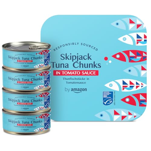 by Amazon MSC Thunfischstücke In Tomatensauce, 4x145g von by Amazon