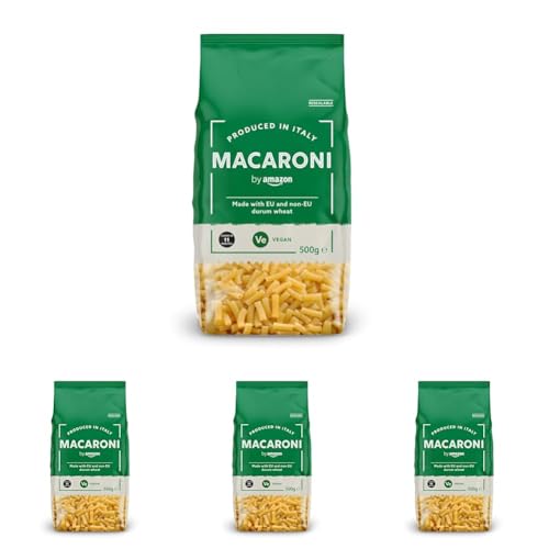 by Amazon Macaroni, 500g (Packung mit 4) von by Amazon