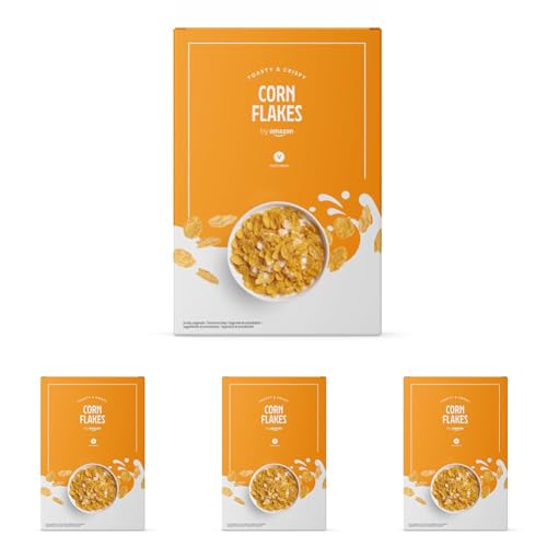 by Amazon Maisflocken Cornflakes, 500g (Packung mit 4) von by Amazon