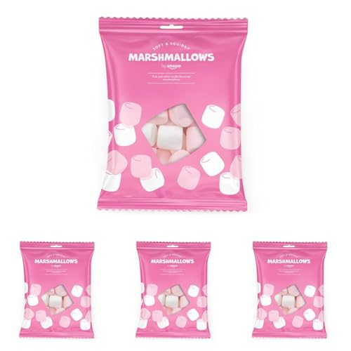 by Amazon Marshmallows, 140g (Packung mit 4) von by Amazon