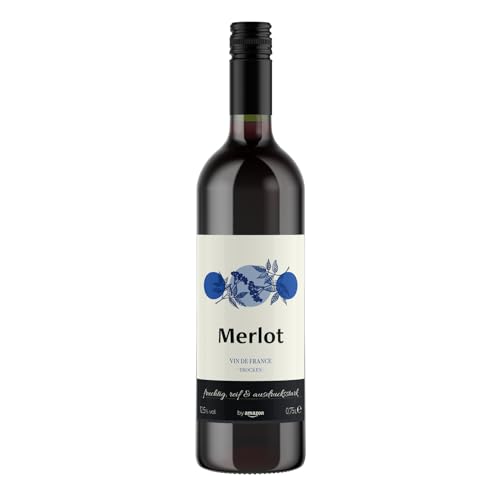 by Amazon Merlot, Rotwein, 75cl, 1er-Pack von by Amazon