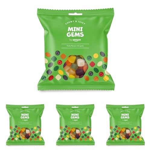 by Amazon Mini Gems, 200g (Packung mit 4) von by Amazon