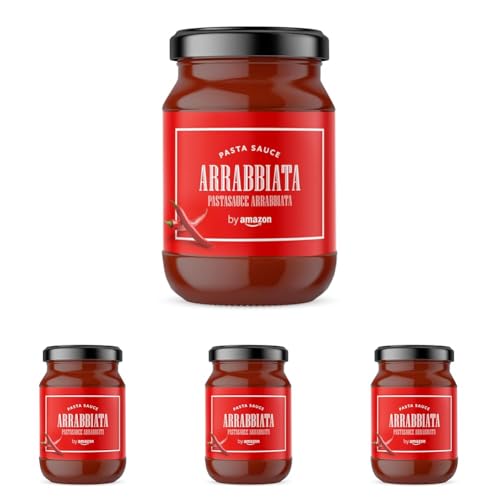 by Amazon Pasta Sauce Arrabbiata, 420g (Packung mit 4) von by Amazon