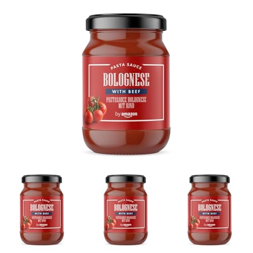 by Amazon Pasta Sauce Bolognese, 420g (Packung mit 4) von by Amazon