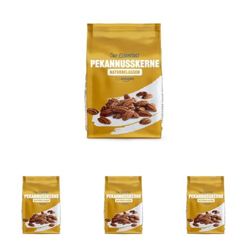 by Amazon Pekannusskerne, Ungesalzen, 200 g (Pack of 1) (Packung mit 4) von by Amazon