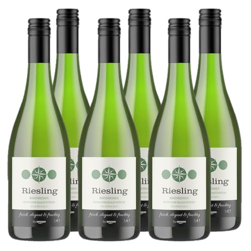 by Amazon Riesling Qualitätswein Rheinhessen, 1L (Packung mit 6) von by Amazon