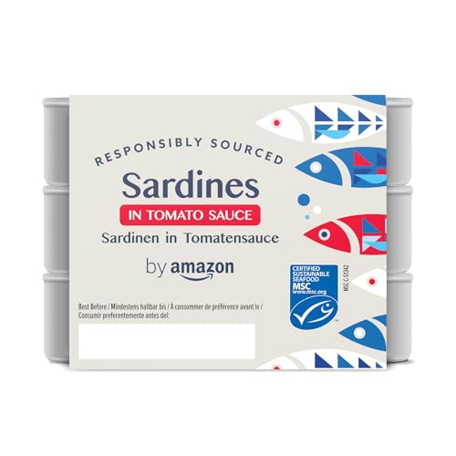 by Amazon Sardinen In Tomatensauce, 3x125g von by Amazon