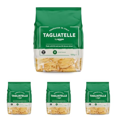 by Amazon Tagliatelle, 500g (Packung mit 4) von by Amazon