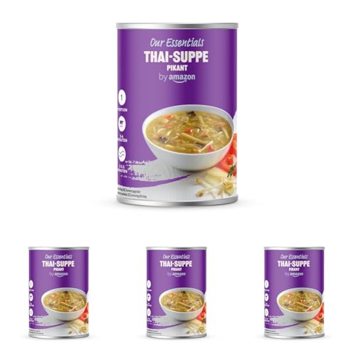 by Amazon Thai-Suppe, 400g (Packung mit 4) von by Amazon