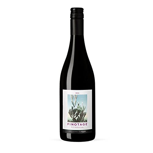 by Amazon W.O. Westkap Südafrikanischer Pinotage, Rotwein, 75cl, 1er-Pack (Packung mit 6) von by Amazon