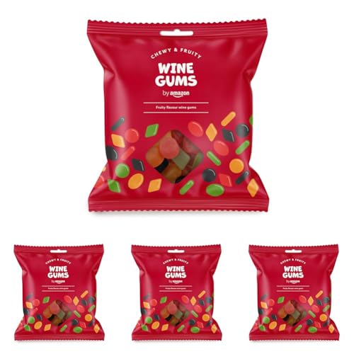 by Amazon Wine Gums, 250g (Packung mit 4) von by Amazon