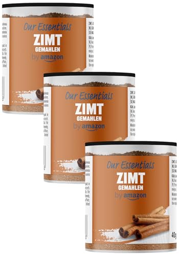 by Amazon Zimt gemahlen, 40g (Packung mit 3) von by Amazon