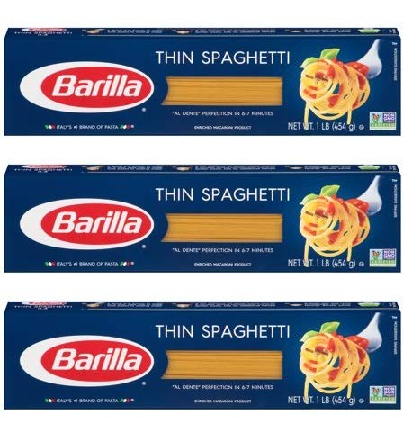 Barilla Thin Spaghetti – 473 ml (3 Stück) von Geakv