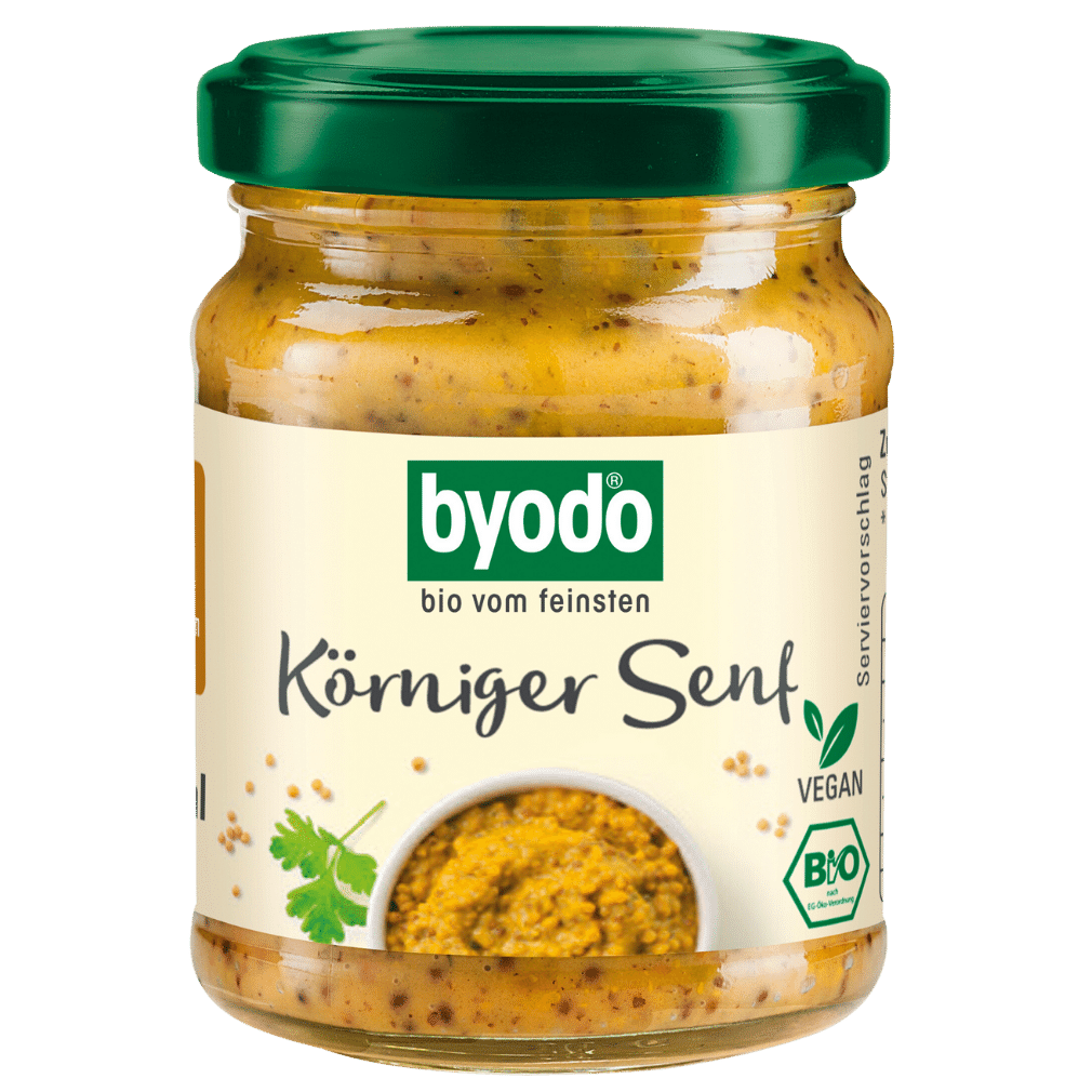 Bio Körniger Senf von byodo