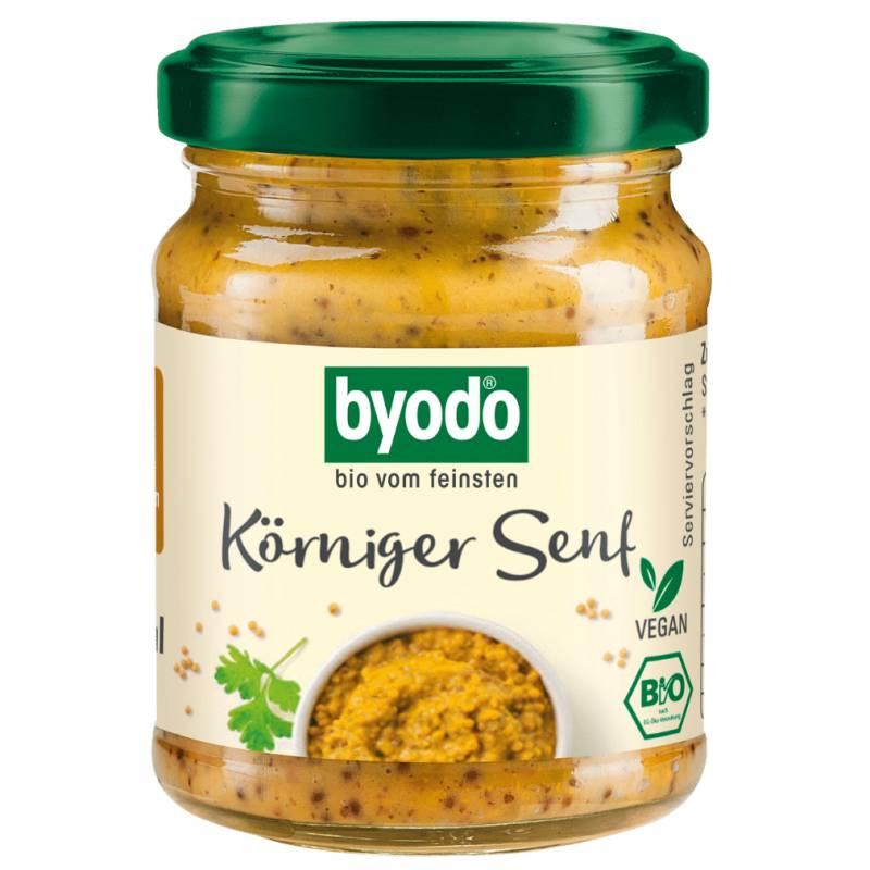 Bio Körniger Senf von byodo