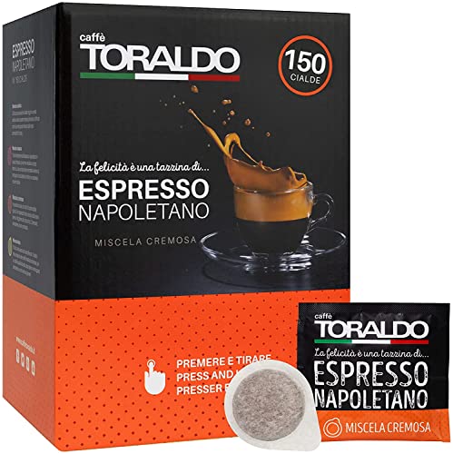 CAFF?à TORALDO | Cialde ESE 44 | MISCELA CREMOSA | 150 PZ | 3 PACCHI | TCBRT002 | ALDBRT002 | UNOBRT002 von caffè toraldo