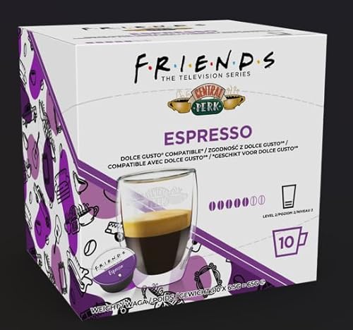 Friends Espresso kompatibel mit Dolce Gusto-Maschinenpads von cafféluxe