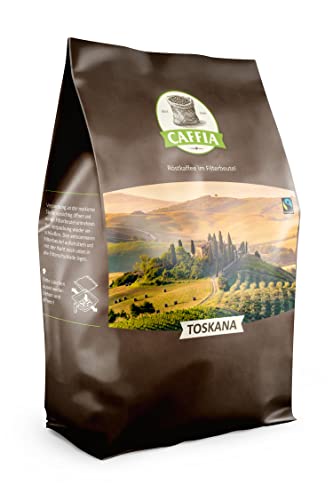 Caffia Toskana halbe Kanne Filterkaffee 72 x 35g von caffia seit 1991