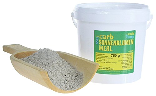 -Carb sehr aromatischer Mehlersatz für die Low-Carb-Küche: Sonnenblumenmehl (entölt) 750g von -carb