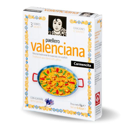 Carmencita Paellero Valenciana Paella Spice Mix by Carmencita von Carmencita