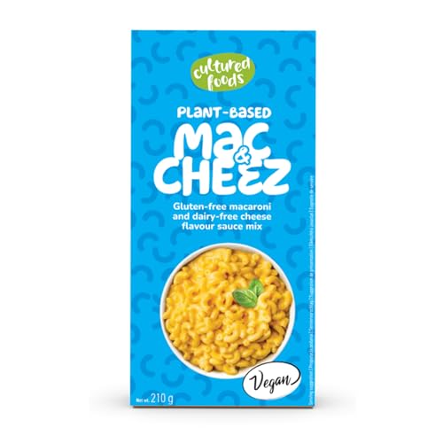 Cultured Foods Veganes Mac And Cheese Glutenfrei Veganer Käse Laktosefrei 5-er Set Mit Himalayasalz Aus Der Salt Range Pakistan 1,2 kg MAC & CHEEZ von cultured foods